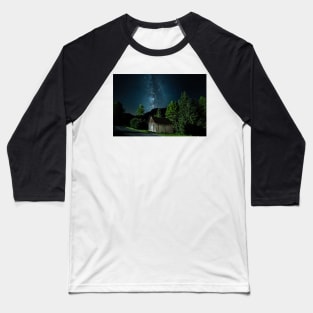 Milky Way - Dolomites Baseball T-Shirt